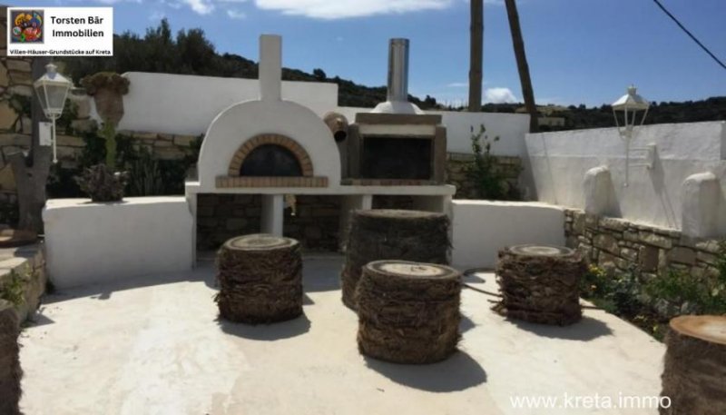 Pitsidia Süd Kreta, Pitsidia Luxusvilla mit Blick auf das libysche Meer Wfl.350qm Haus kaufen